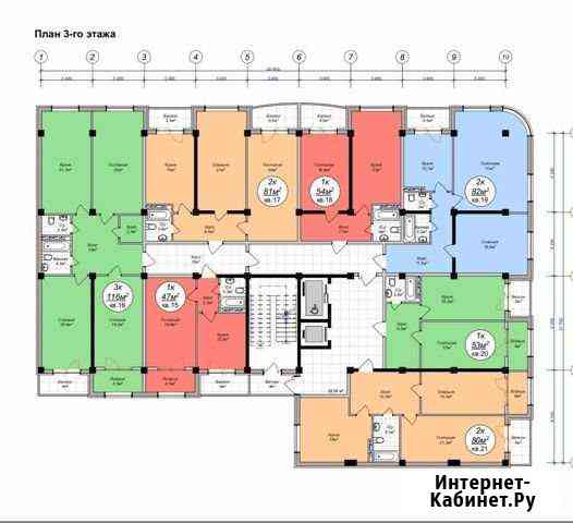 1-комнатная квартира, 48 м², 4/14 эт. на продажу в Махачкале Махачкала