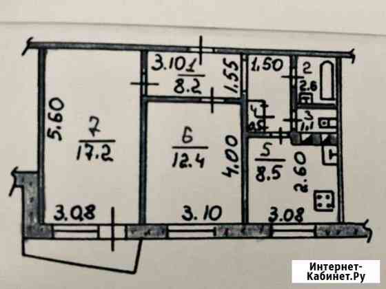 2-комнатная квартира, 51.3 м², 4/9 эт. на продажу в Орле Орёл