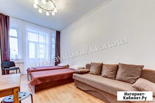 Комната 18 м² в 9-ком. кв., 3/5 эт. в аренду посуточно в Санкт-Петербурге Санкт-Петербург - изображение 1