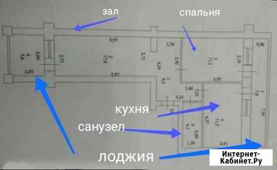 2-комнатная квартира, 51 м², 2/5 эт. на продажу в Октябрьском Республики Башкортостан Октябрьский