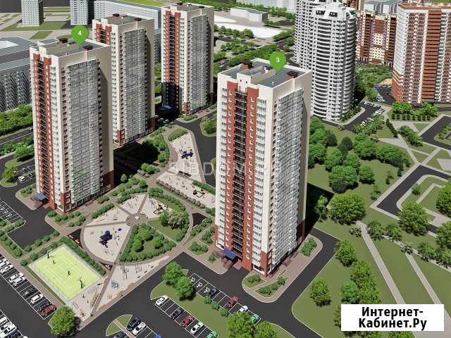2-комнатная квартира, 57 м², 11/25 эт. на продажу в Красноярске Красноярск - изображение 1