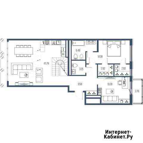 4-комнатная квартира, 152.2 м², 7/8 эт. на продажу в Санкт-Петербурге Санкт-Петербург