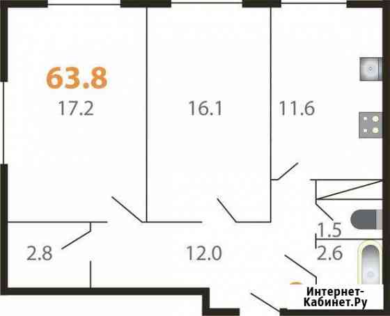 2-комнатная квартира, 63.8 м², 3/5 эт. на продажу в Щёлково Щёлково