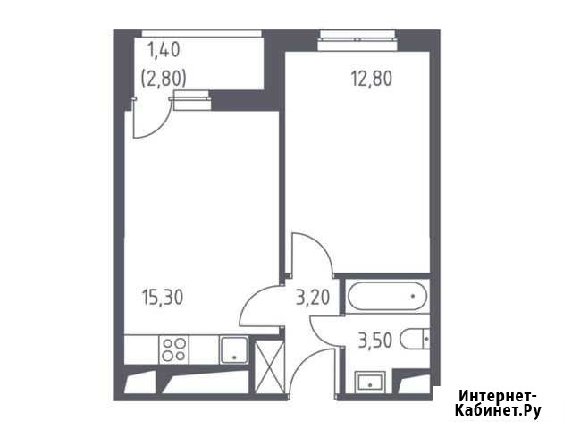 1-комнатная квартира, 36.2 м², 27/32 эт. на продажу в Красногорске Московской области Красногорск - изображение 1