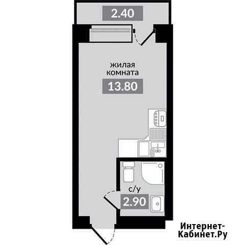 Квартира-студия, 19 м², 1/3 эт. на продажу в Михайловске Ставропольского края Михайловск - изображение 1
