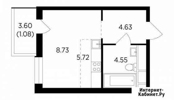 1-комнатная квартира, 24.7 м², 9/25 эт. на продажу в Одинцово Одинцово