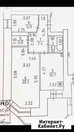 1-комнатная квартира, 49.4 м², 3/10 эт. на продажу в Ижевске Ижевск