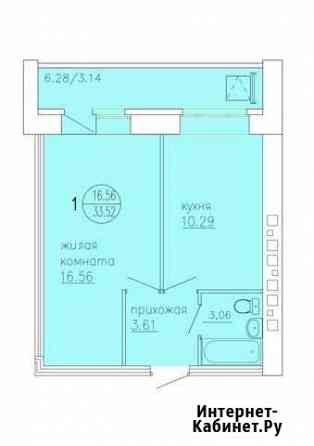 1-комнатная квартира, 36.6 м², 6/16 эт. на продажу в Перми Пермь