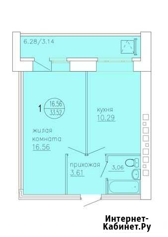1-комнатная квартира, 36.6 м², 6/16 эт. на продажу в Перми Пермь - изображение 1