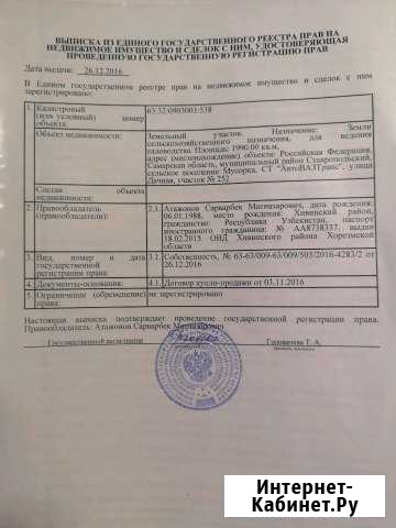 Участок СНТ, ДНП 20 сот. на продажу в Тольятти Тольятти - изображение 1