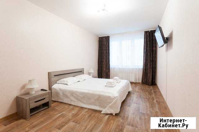 1-комнатная квартира, 50 м², 17/25 эт. в аренду посуточно в Красноярске Красноярск - изображение 1