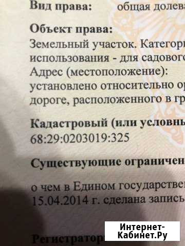 Дача 20 м² на участке 16 сот. на продажу в Тамбове Тамбов - изображение 1
