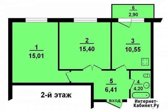 2-комнатная квартира, 56 м², 2/4 эт. на продажу в Новороссийске Новороссийск