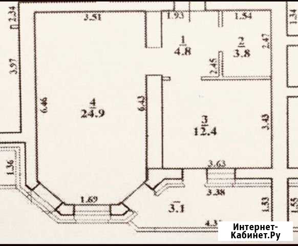 1-комнатная квартира, 48 м², 3/13 эт. на продажу в Оренбурге Оренбург - изображение 1