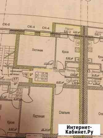 2-комнатная квартира, 56.3 м², 5/5 эт. на продажу в Бору Бор