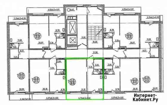 1-комнатная квартира, 39 м², 15/16 эт. на продажу в Красноярске Красноярск