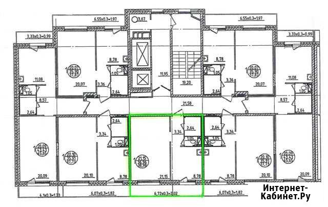 1-комнатная квартира, 39 м², 15/16 эт. на продажу в Красноярске Красноярск - изображение 1