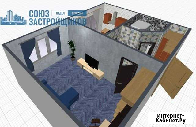 1-комнатная квартира, 41.4 м², 2/10 эт. на продажу в Саратове Саратов - изображение 1