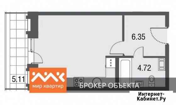 Квартира-студия, 33.8 м², 5/5 эт. на продажу в Сестрорецке Сестрорецк