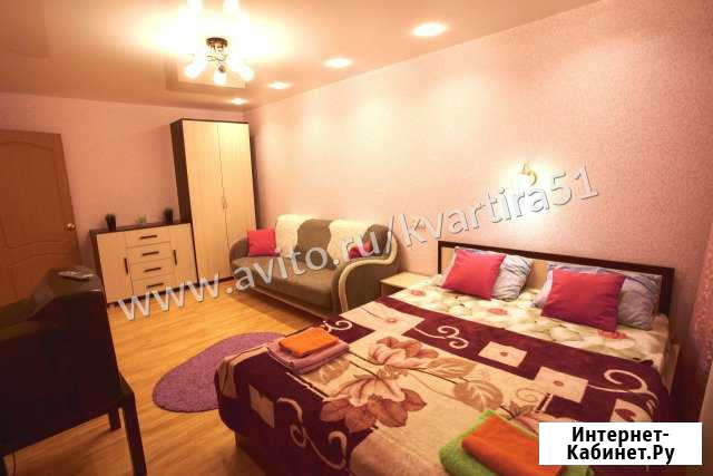 3-комнатная квартира, 65 м², 4/5 эт. в аренду посуточно в Мурманске Мурманск - изображение 1