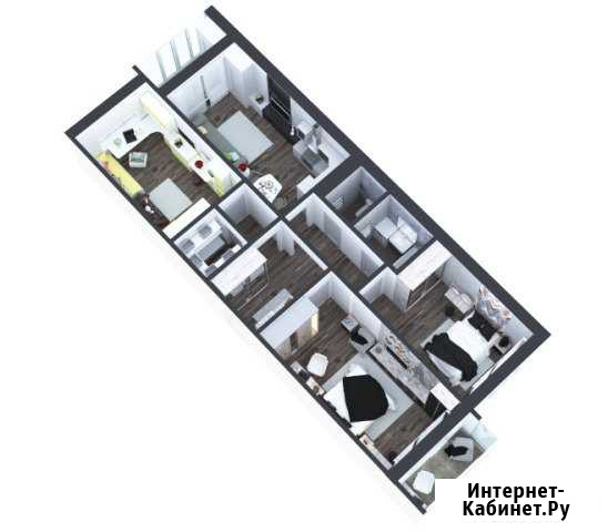 4-комнатная квартира, 92.2 м², 4/16 эт. на продажу в Барнауле Барнаул - изображение 1