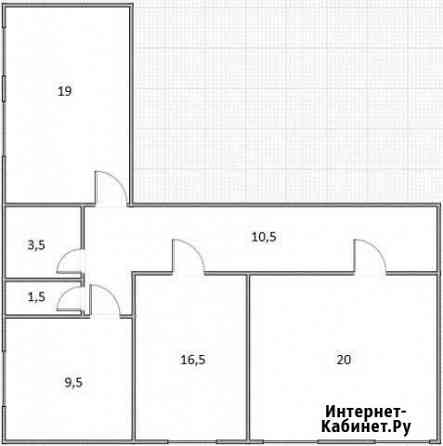 3-комнатная квартира, 80.5 м², 2/5 эт. на продажу в Дзержинском Московской области Дзержинский