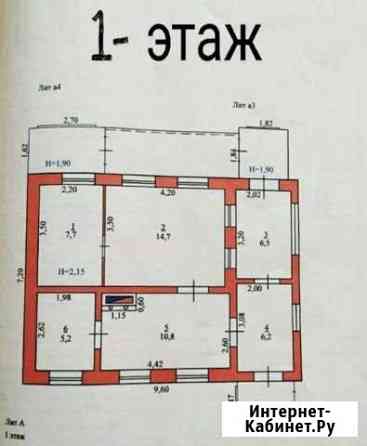 Дом 80 м² на участке 10.5 сот. на продажу в Большом Логу Большой Лог