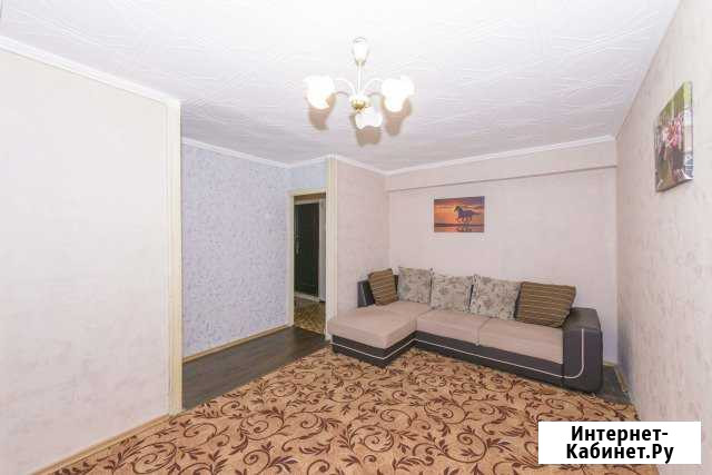 1-комнатная квартира, 35 м², 2/9 эт. в аренду посуточно в Новосибирске Новосибирск - изображение 1