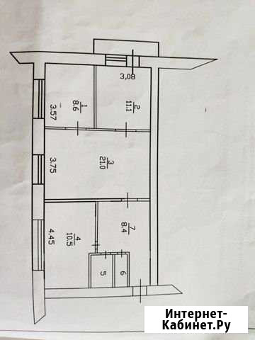 3-комнатная квартира, 63 м², 3/5 эт. на продажу в Ишимбае Ишимбай - изображение 1