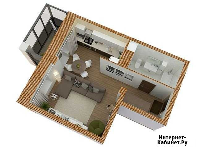 Квартира-студия, 33 м², 10/24 эт. на продажу в Красноярске Красноярск - изображение 1