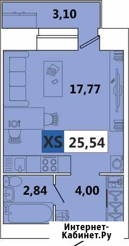 Квартира-студия, 26 м², 3/9 эт. на продажу в Северодвинске Северодвинск - изображение 1
