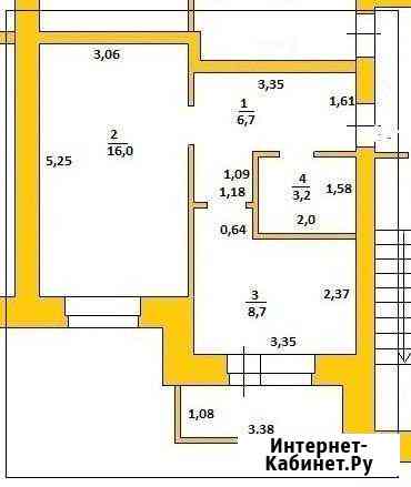 1-комнатная квартира, 35.7 м², 2/3 эт. на продажу в Благовещенске Амурской области Благовещенск