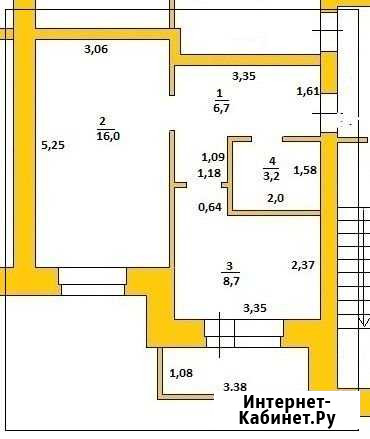 1-комнатная квартира, 35.7 м², 2/3 эт. на продажу в Благовещенске Амурской области Благовещенск - изображение 1