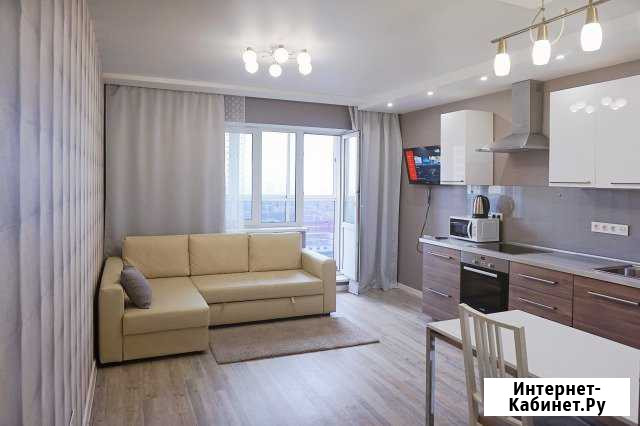 Квартира-студия, 33 м², 20/25 эт. в аренду посуточно в Новосибирске Новосибирск - изображение 1