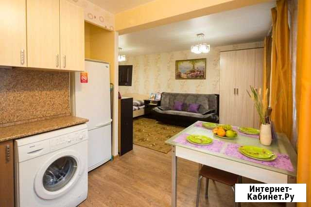 Квартира-студия, 30.5 м², 2/5 эт. в аренду посуточно в Иркутске Иркутск - изображение 1