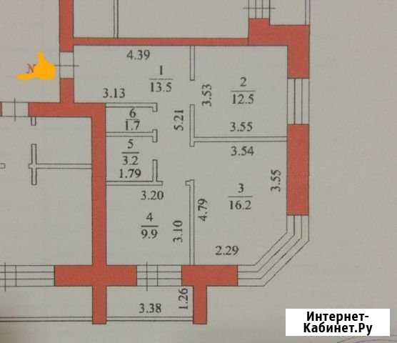 2-комнатная квартира, 60 м², 9/10 эт. на продажу в Благовещенске Амурской области Благовещенск - изображение 1