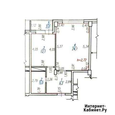 1-комнатная квартира, 51 м², 9/20 эт. на продажу в Нижневартовске Нижневартовск