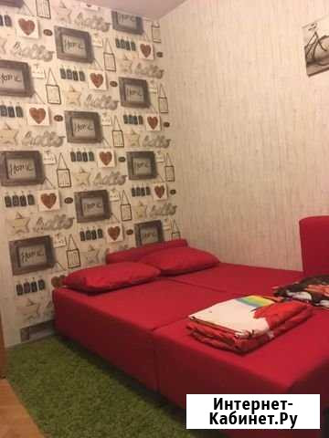 Комната 12 м² в 3-ком. кв., 4/16 эт. в аренду посуточно в Санкт-Петербурге Санкт-Петербург - изображение 1