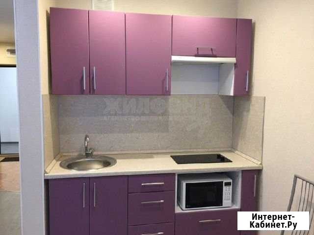 Квартира-студия, 31 м², 6/17 эт. в аренду на длительный срок в Новосибирске Новосибирск - изображение 1