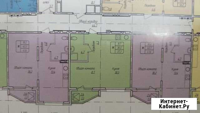 2-комнатная квартира, 37 м², 13/17 эт. на продажу в Барнауле Барнаул - изображение 1