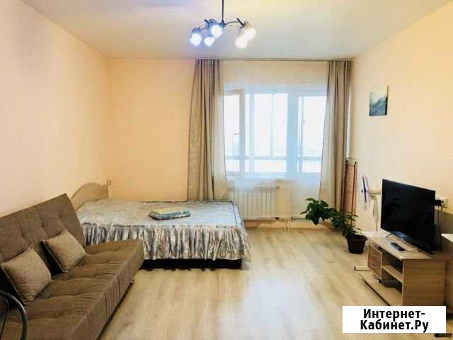 Квартира-студия, 36 м², 13/18 эт. в аренду посуточно в Улан-Удэ Улан-Удэ - изображение 1