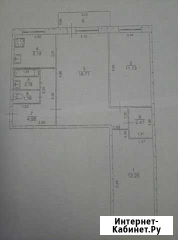3-комнатная квартира, 58 м², 2/5 эт. на продажу в Ульяновске Ульяновск - изображение 1