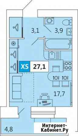 Квартира-студия, 27 м², 12/12 эт. на продажу в Архангельске Архангельск