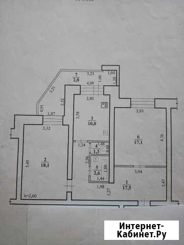 2-комнатная квартира, 70 м², 2/10 эт. на продажу в Чите Чита - изображение 1