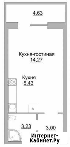 Квартира-студия, 29 м², 3/9 эт. на продажу в Пскове Псков - изображение 1