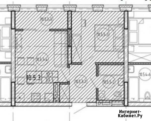 1-комнатная квартира, 41.5 м², 5/10 эт. на продажу в Екатеринбурге Екатеринбург - изображение 1