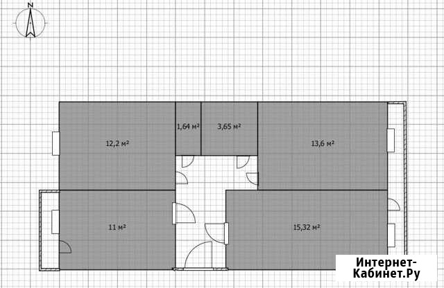 3-комнатная квартира, 63 м², 4/5 эт. на продажу в Алагире Алагир - изображение 1