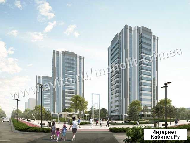 2-комнатная квартира, 60.1 м², 15/16 эт. на продажу в Симферополе Симферополь - изображение 1