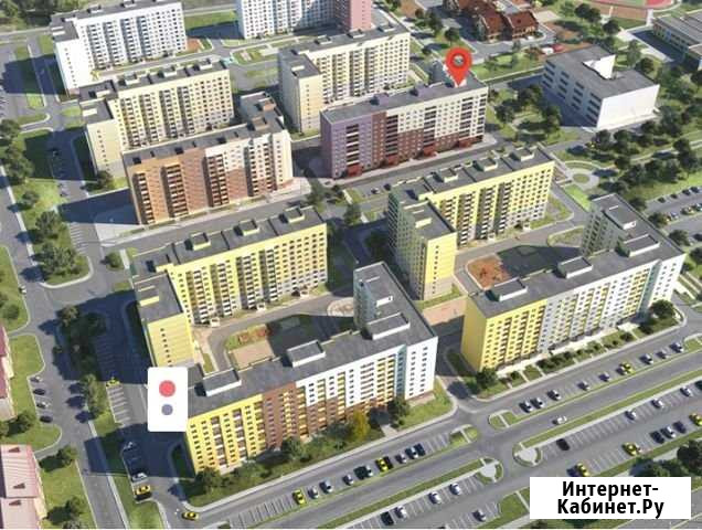 1-комнатная квартира, 36.6 м², 5/10 эт. на продажу в Засечном Засечное - изображение 1