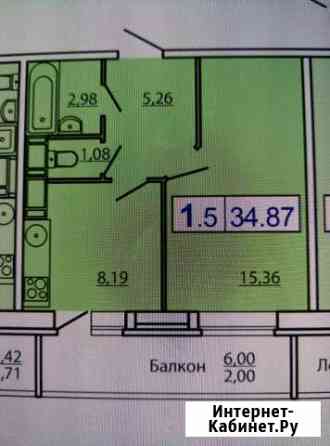 1-комнатная квартира, 34 м², 7/22 эт. на продажу в Санкт-Петербурге Санкт-Петербург
